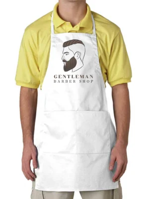 Classic Salon Apron with Dual Pocket